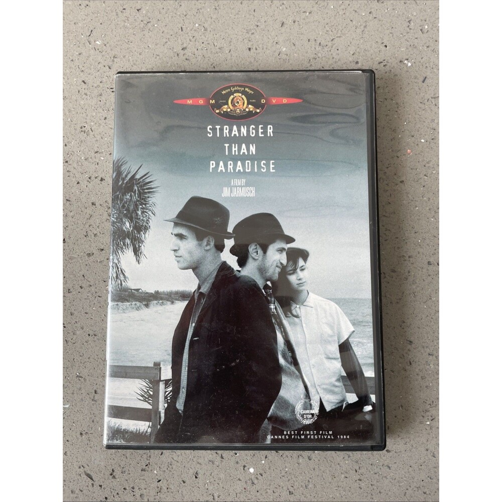 Stranger Than Paradise DVD 2000 Jim Jarmusch  John Lurie  w/Insert
